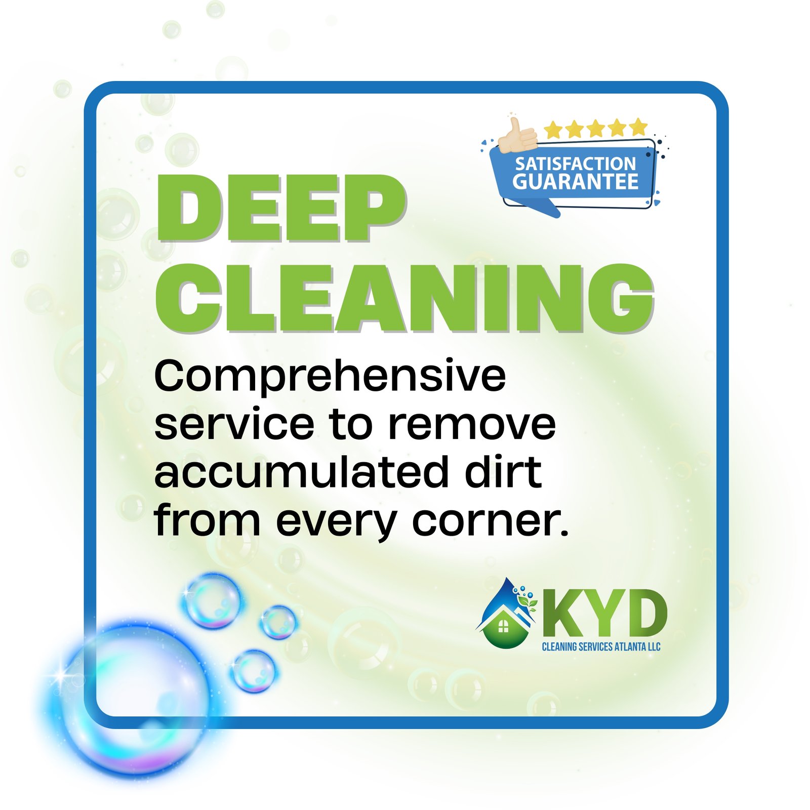 Deep Cleaning